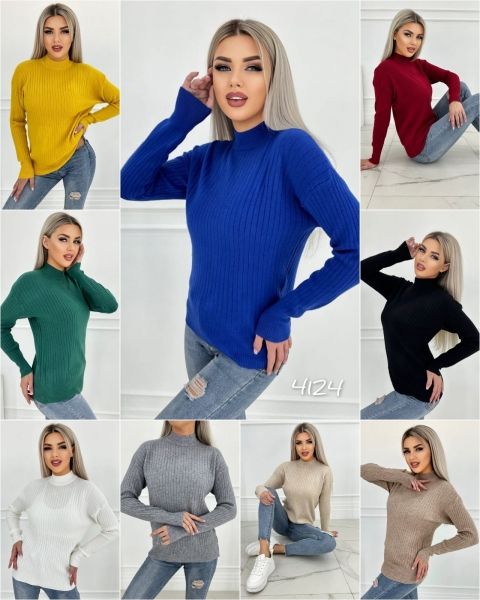 Turtleneck large noodles T124