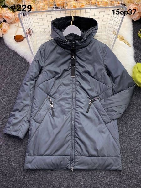 Jacket Size Plus 229 haze gray OP37