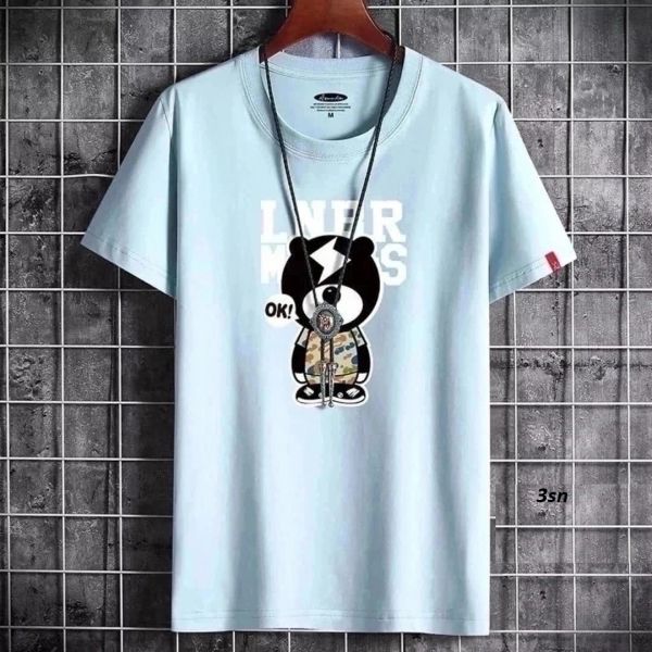 Men's T-shirt LINER bear blue SN