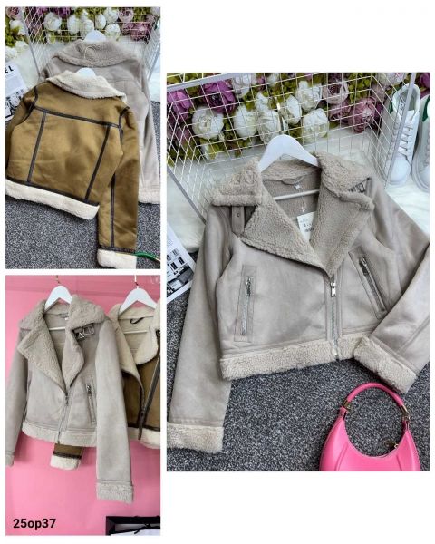 Aviator shearling jacket cream 10.23 OP37