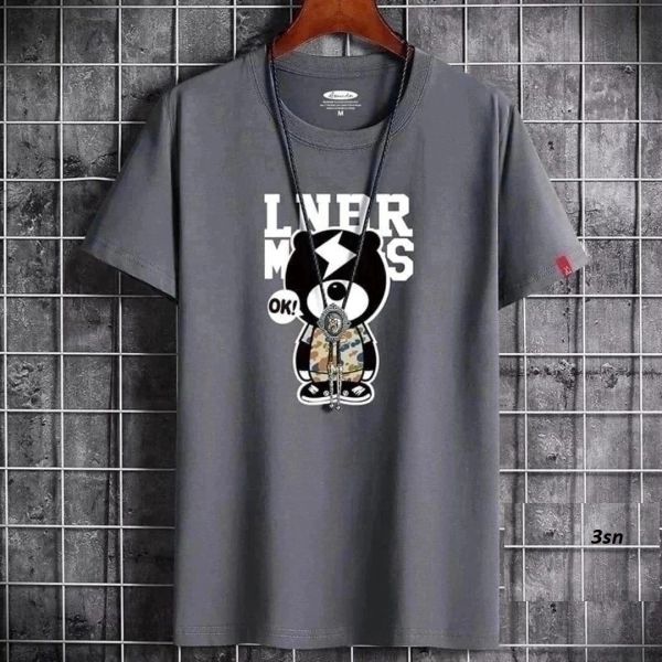 Men's T-shirt LINER bear gray SN