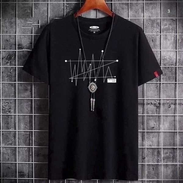 Men's T-shirt ZIGZAG black SN