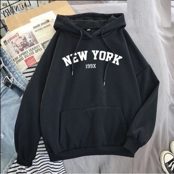 Sweatshirt NEW YORK insulated black RX