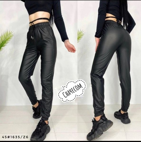 Leather-look trousers 1635 Z60