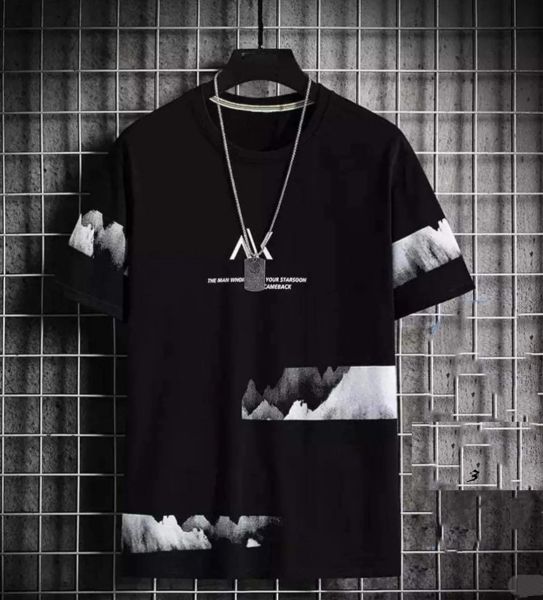 Men's T-shirt Clouds black SN