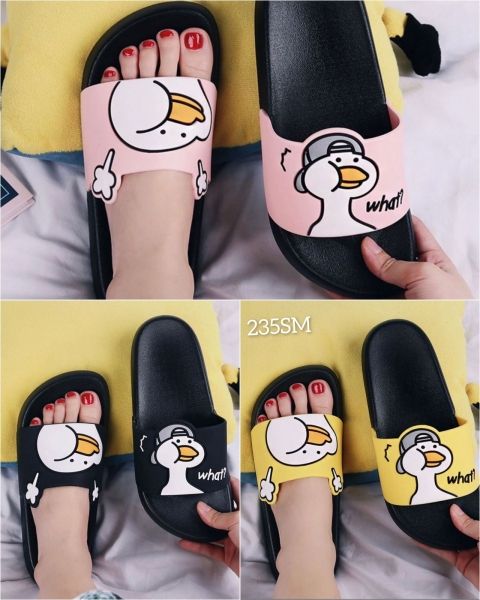 Duck slippers WHAT? LSHI