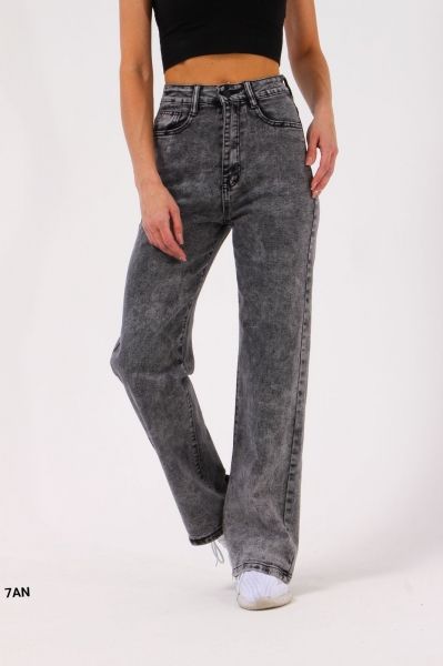 Varenka pipe jeans black-gray AN123