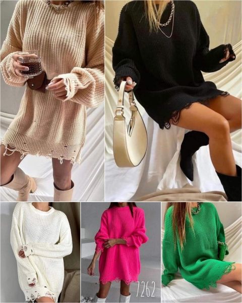 Knitted tunic M262