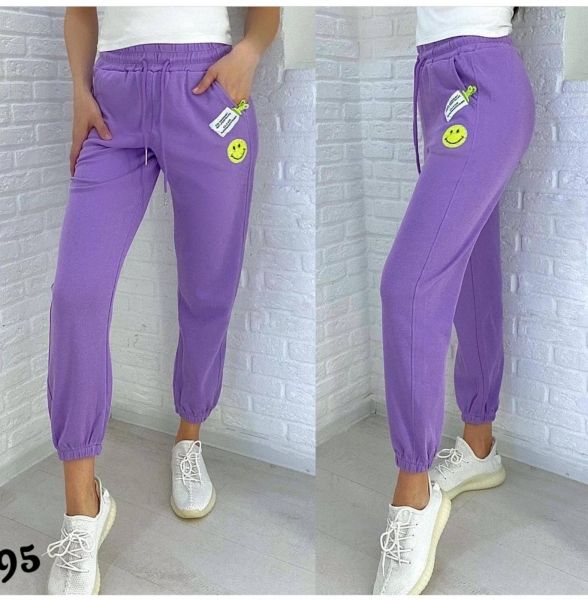 Pants smiley purple DIM