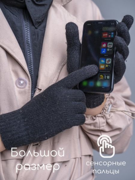 Men's insulated touch gloves TECH TOUCH