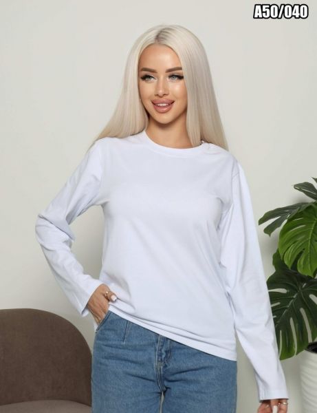 Plain white blouse SV