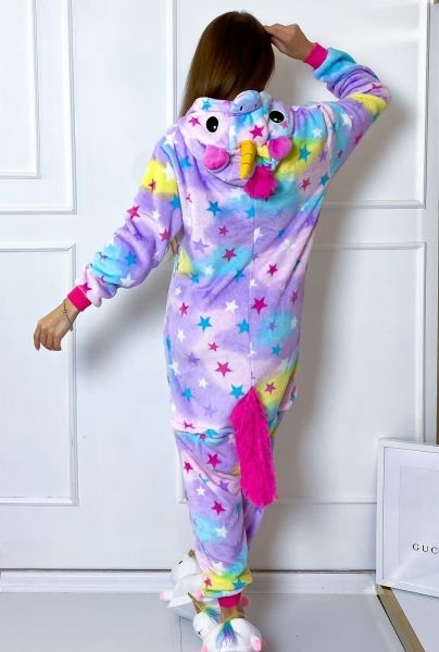 Kigurumi for adults pajamas Unicorn starry