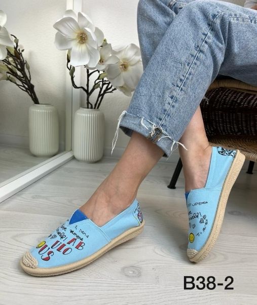 Espadrilles LOVE B38-2 blue LSHI