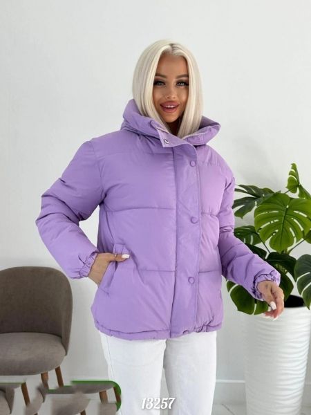 Jacket with hood NEW ST lilac ZI