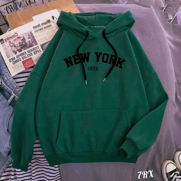 Sweatshirt NEW YORK insulated green RX