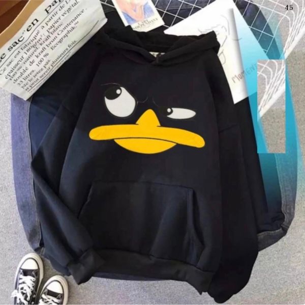 Duck sweatshirt black DN